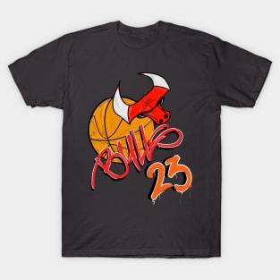 Chicago Bulls Fan Caricature T-Shirt